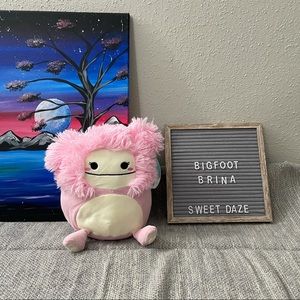 Squishmallow 8” Brina the Bigfoot NWT